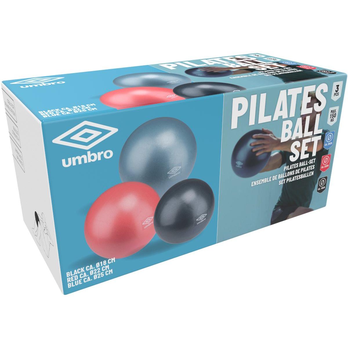 PIŁKA FITNESS PILATES 18CM 22CM 25CM 3 SZT UMBRO