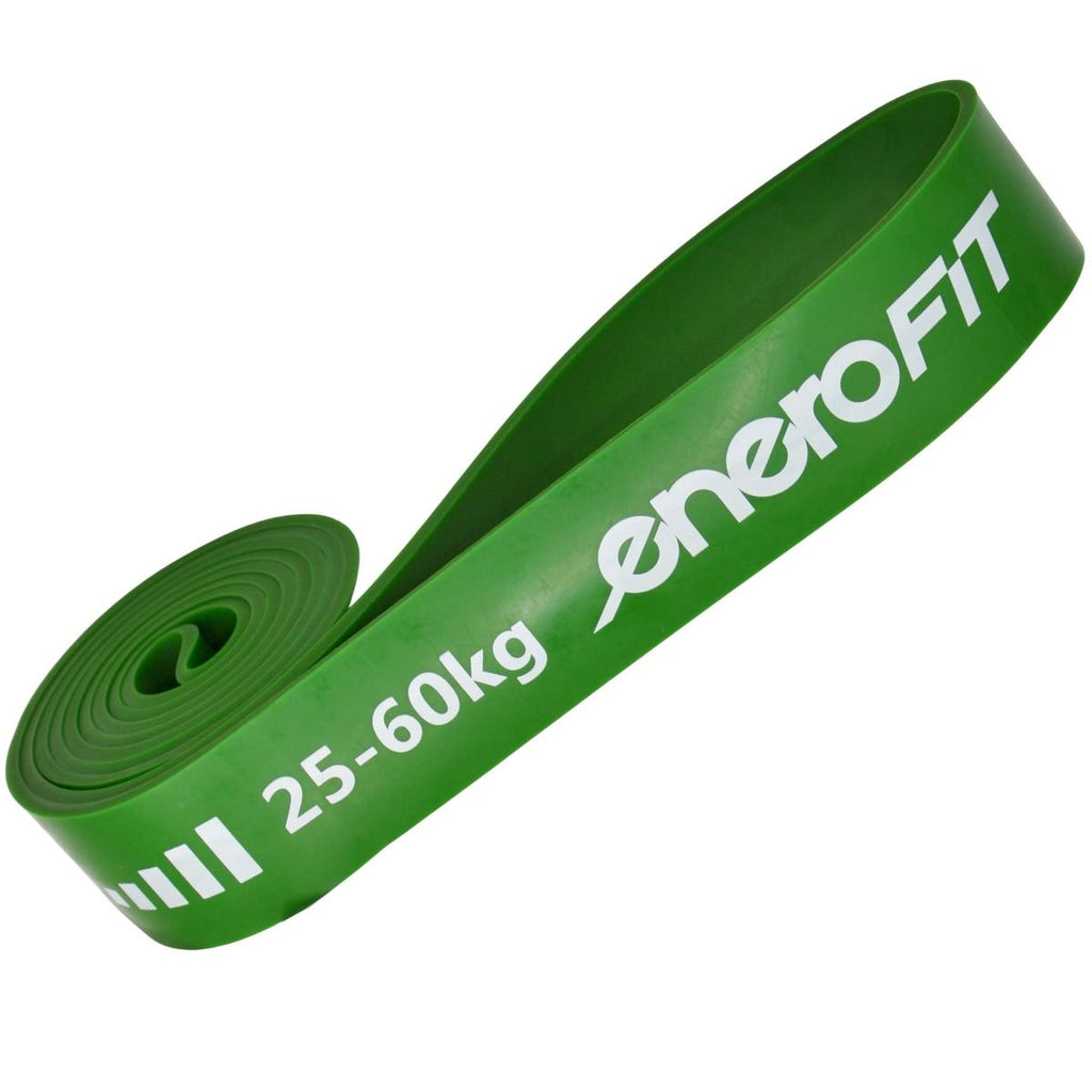 GUMA TAŚMA OPOROWA POWER BAND 25-60KG ZIELONA ENERO FIT