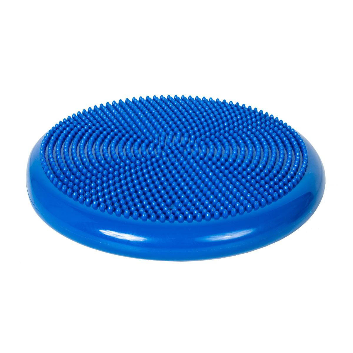 DYSK PODUSZKA SENSOMOTORYCZNA Z POMPKĄ 33CM NIEBIESKI ENERO FIT