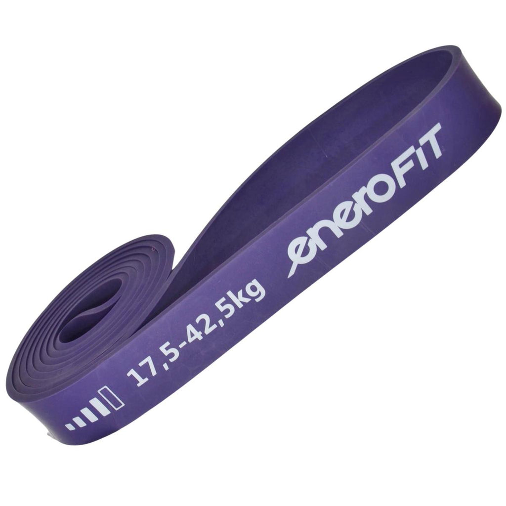 GUMA TAŚMA OPOROWA POWER BAND 17,5-42,5KG FIOLETOWA ENERO FIT