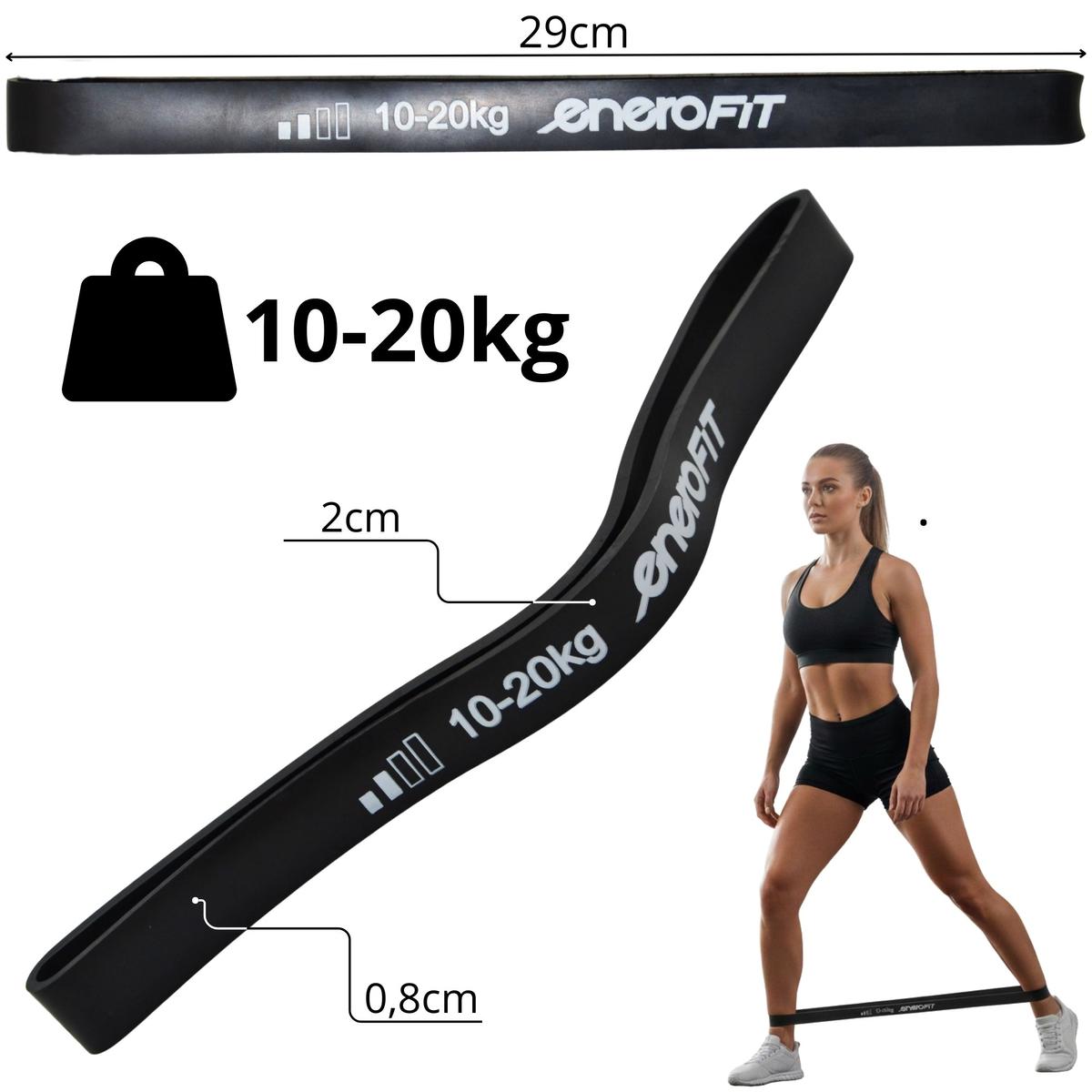 GUMA TAŚMA DO ĆWICZEŃ FITNESS CROSSFIT MINI BAND 10-20KG ENERO FIT