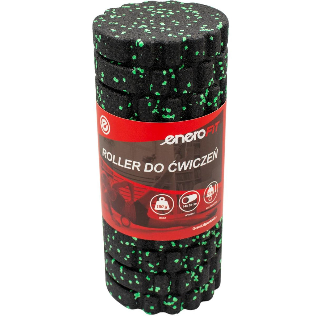 WAŁEK ROLLER JOGA EPP CZARNY 14x33CM 190G